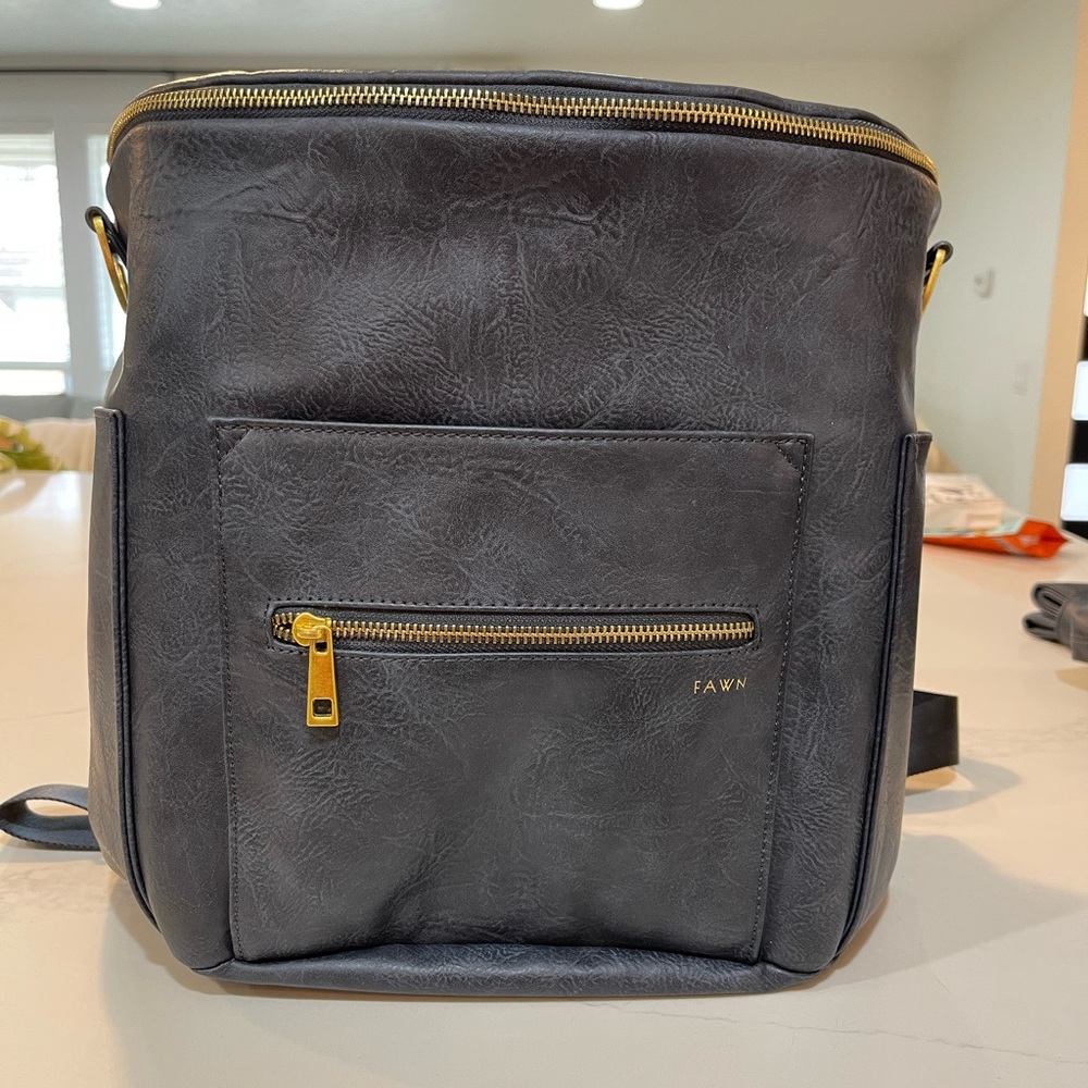 Limited edition Fawn Design diaper bag - brand new - retails for $255